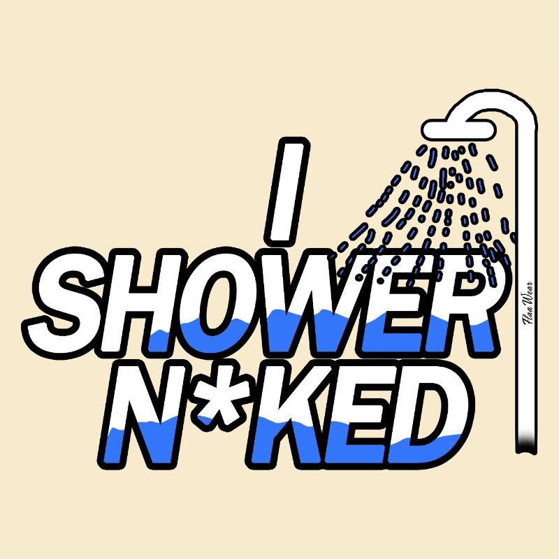 Sous la douche nue