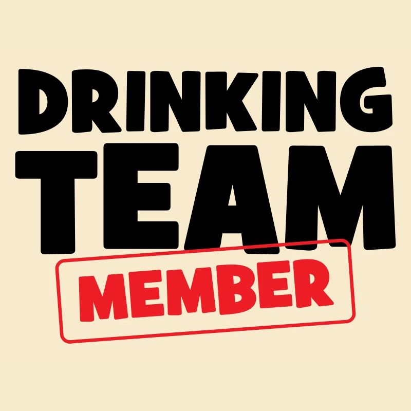 Mitglied des Trinkteams / Alkohol