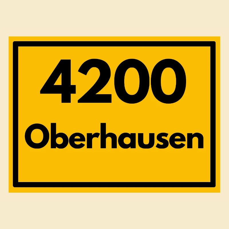 OLD POSTCODE POSTCODE RETRO 4200 OBERHAUSEN RUHR