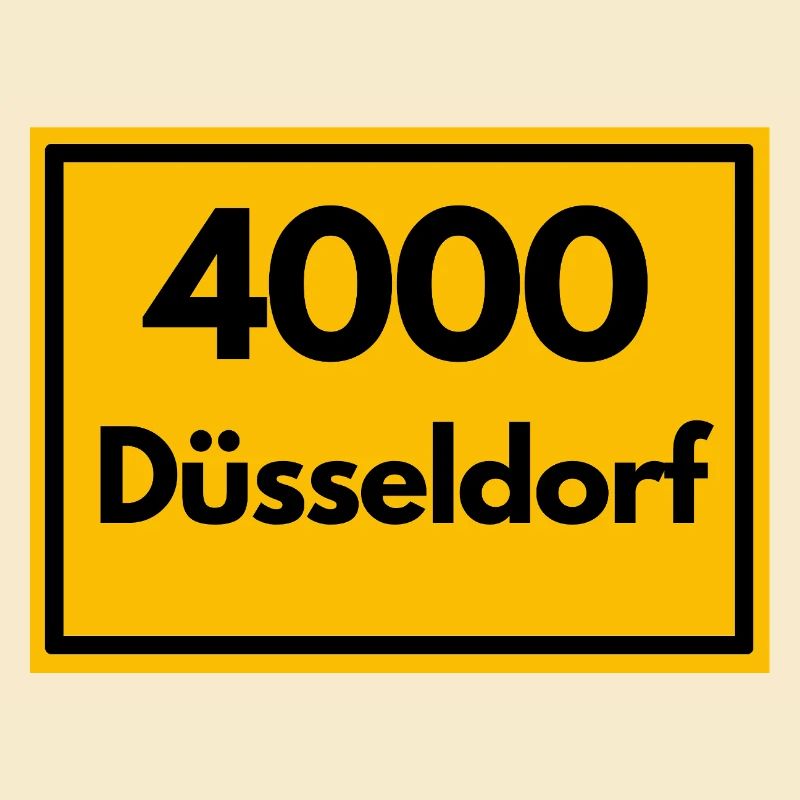 ANCIEN CODE POSTAL RETRO 4000 DÜSSELDORF - ANCIEN