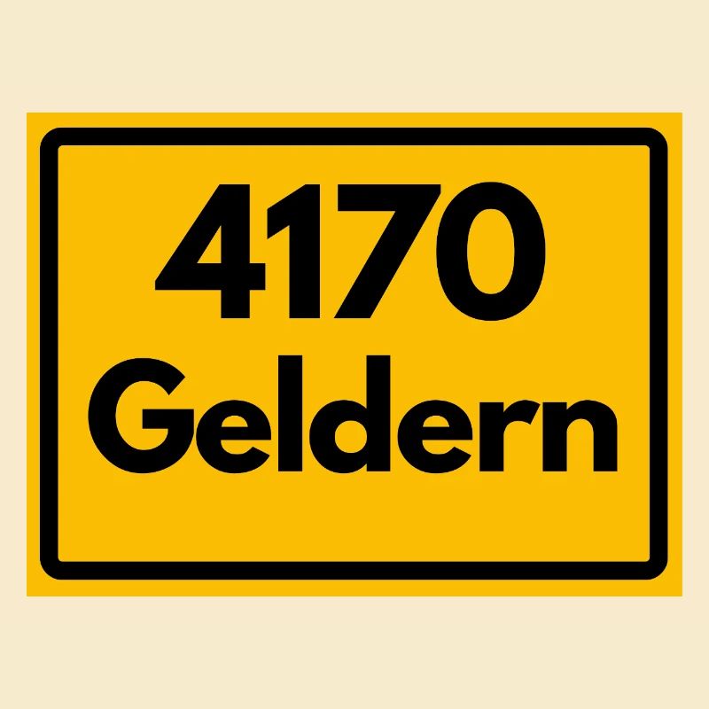 ANCIEN CODE POSTAL RÉTRO 4170 GELDERN
