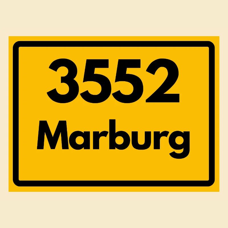 OLD POSTCODE 3552 ZIP 35037 MARBURG HESSEN
