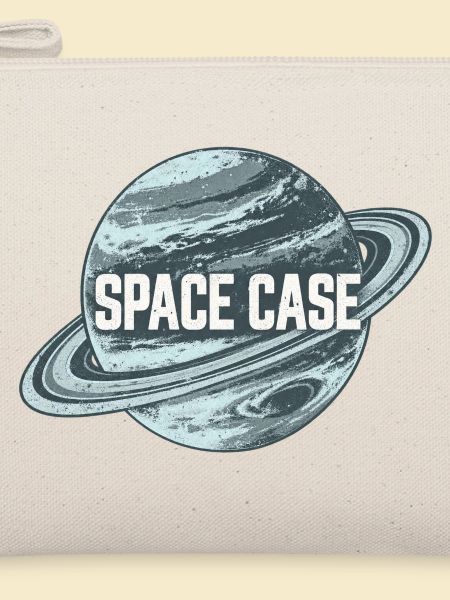 Space Case Planetenkreis Retro-Logo