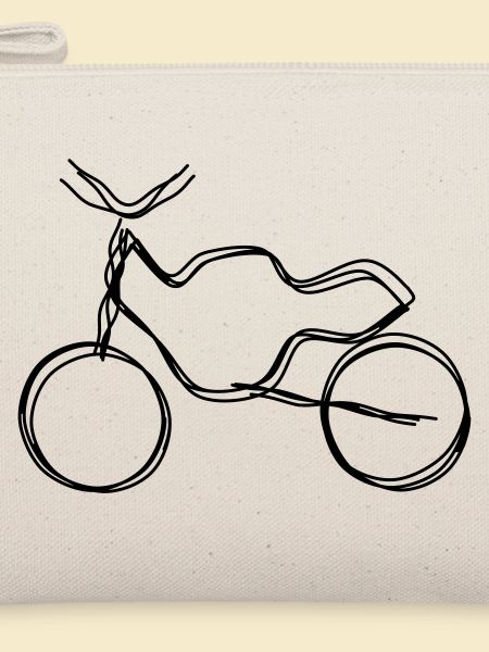 Motorrad handgezeichnet
