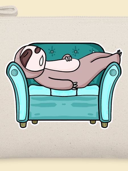 Faultier auf dem Sofa
