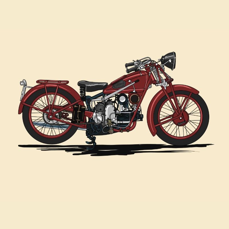 Retro Motorrad