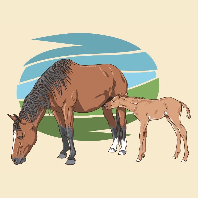 Mare and Foal