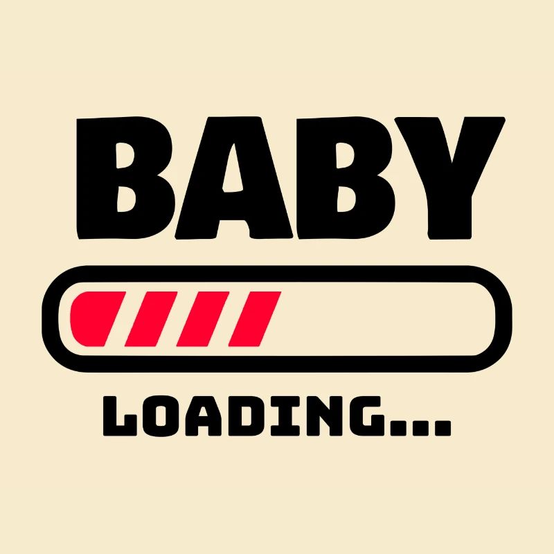 BABY LOADING IDÉE CADEAU DE GROSSESSE DRÔLE