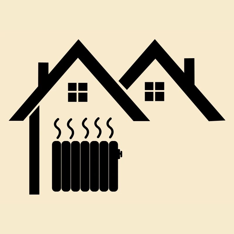 Chauffage de la maison chauffage central chauffage central logo