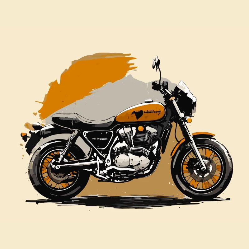 Retro-Motorrad
