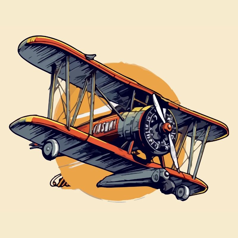 Zweisitziges Veno-Flugzeug