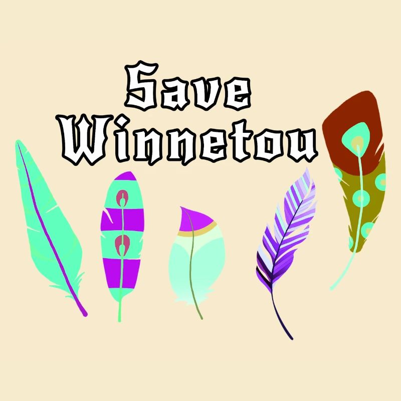 save winnetou,winnetou,federn,illustration