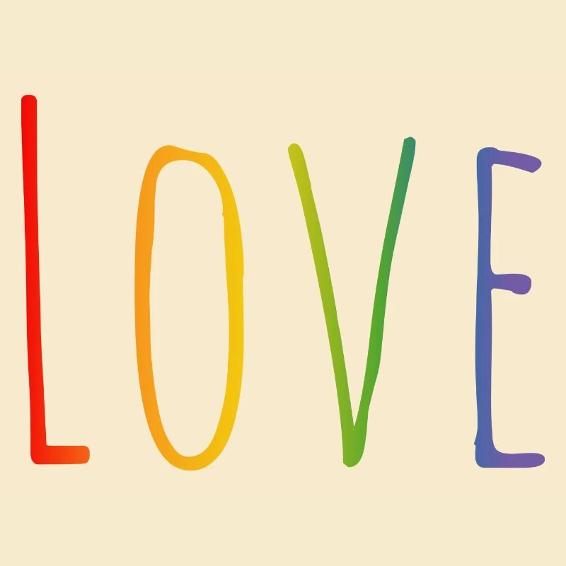 CSD LGBT Regenbogen Love Design