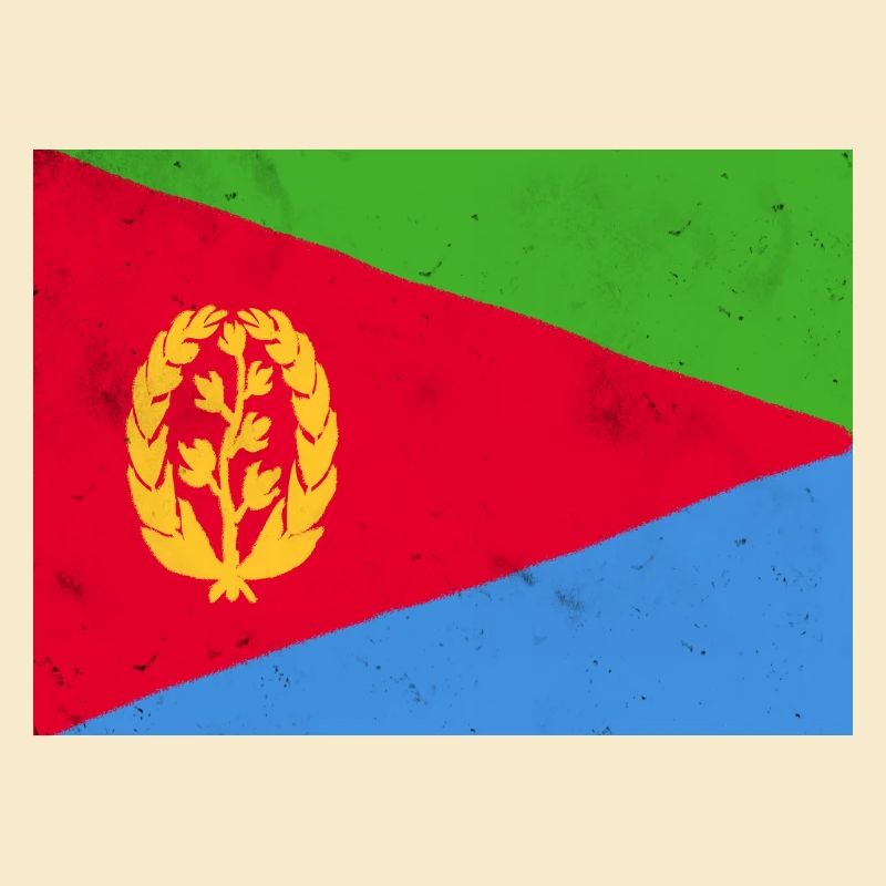 Drapeau érythréen – Identité africaine