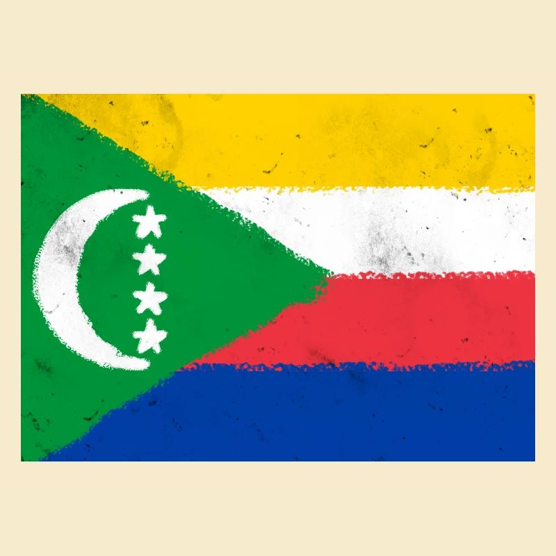 Flagge der Komoren