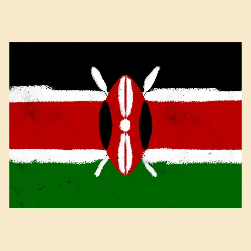 Drapeau du Kenya