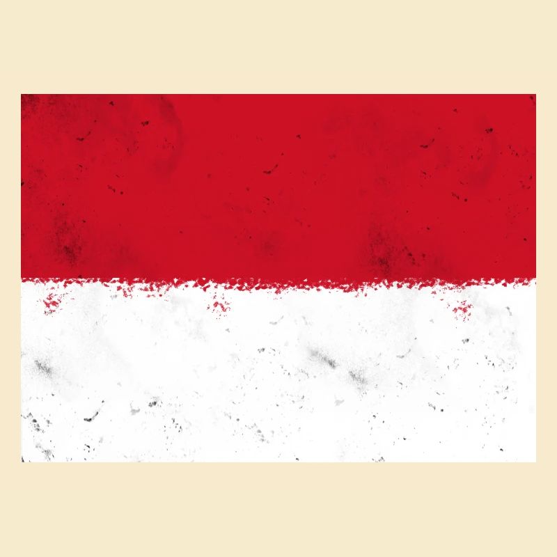 Flagge von Monaco