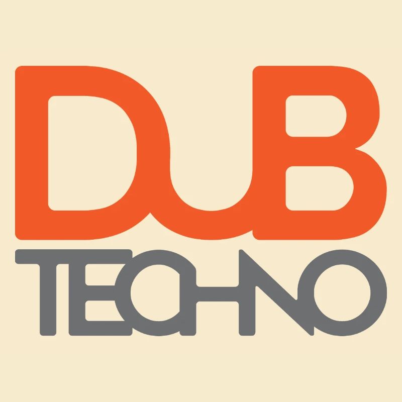 T-shirt Dub Techno Logo
