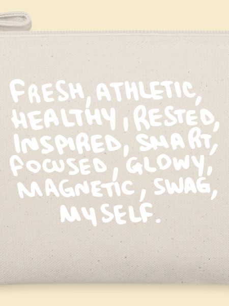 fresh, athletic, healthy, rested, inspired, smart