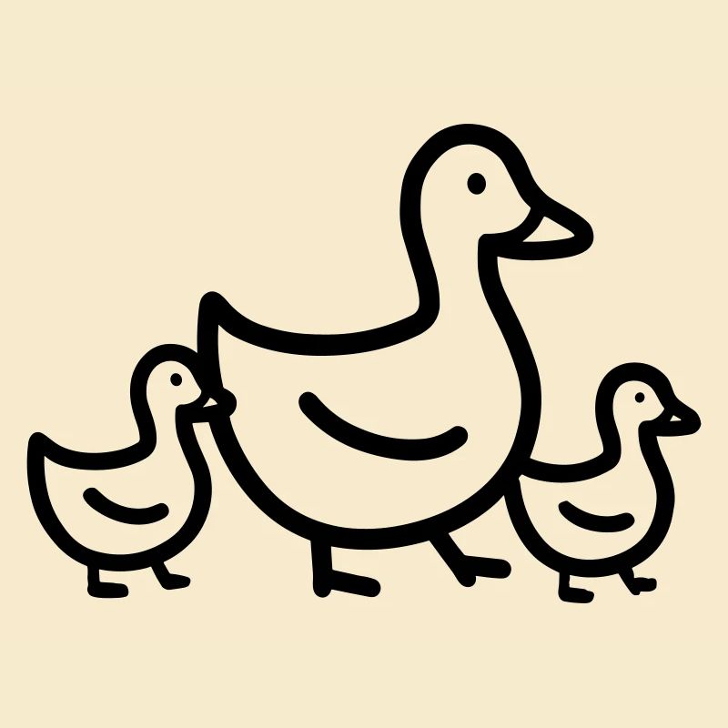 famille canard