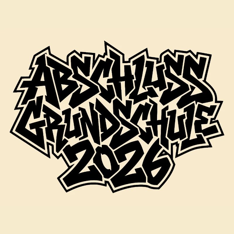 Abschluss Grundschule 2026 Graffiti