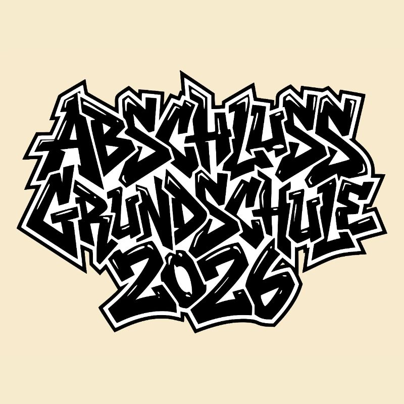 Abschluss 2026 Grundschule Graffiti