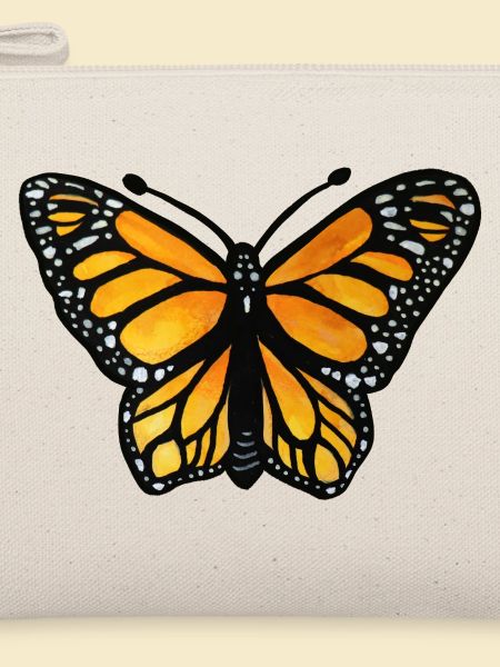Monarch-Sonnenuntergangsschmetterling