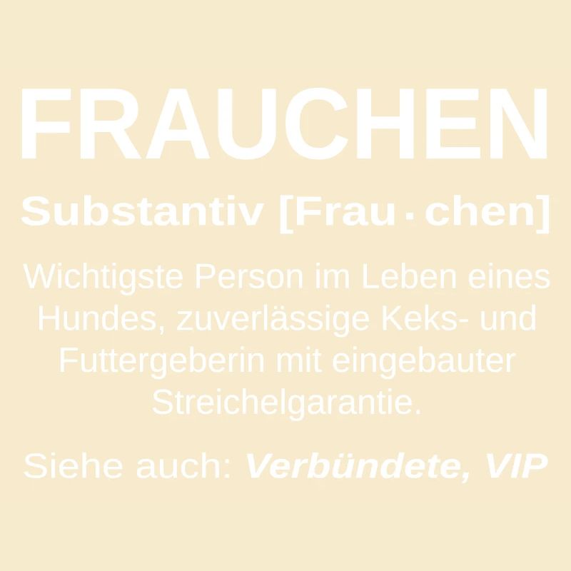 Frauchen Substantiv