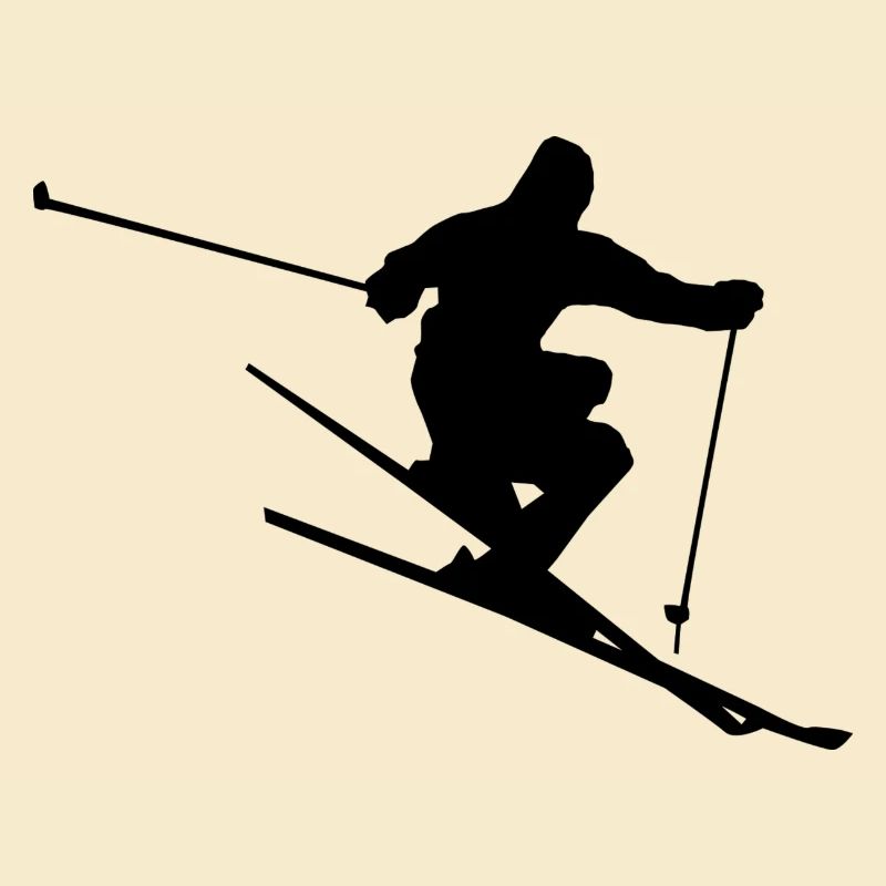 Ski Freestyle Freeski Silhouette