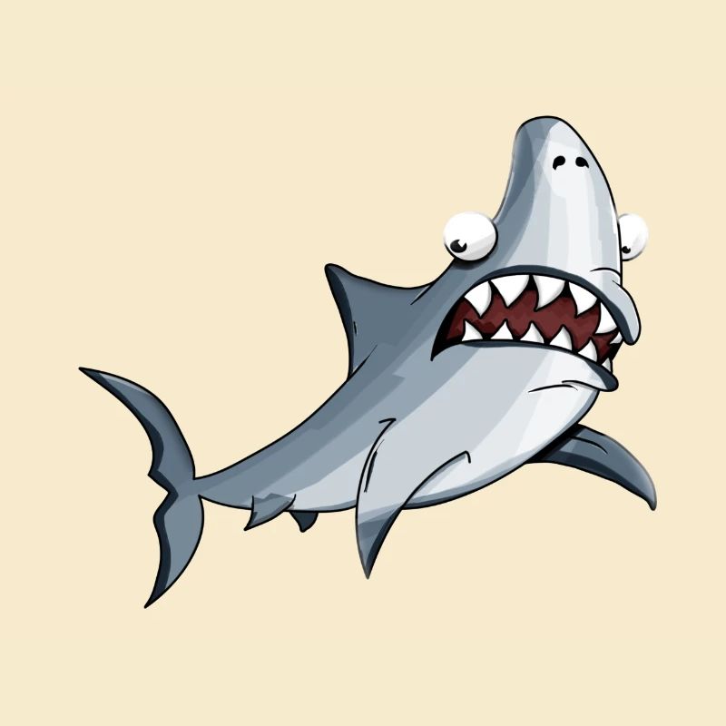 lustiger Haifisch