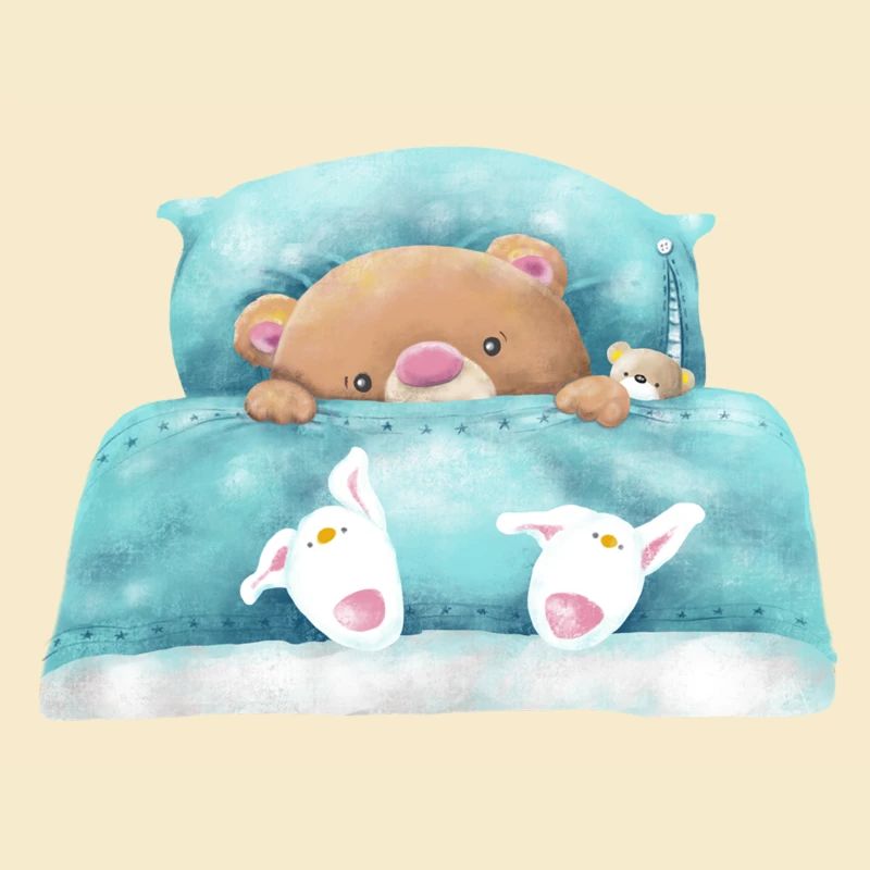 Teddybär Schläft