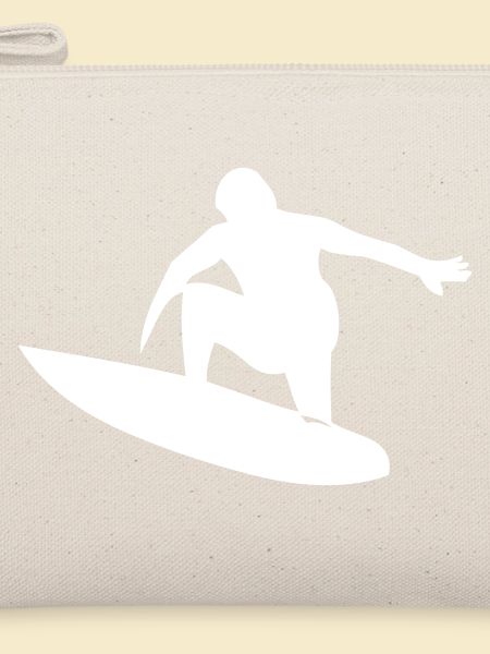 Surfer mit Surfboard