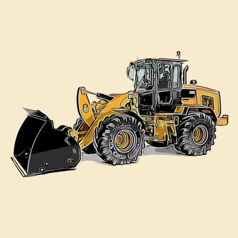 Wheel loader Large Colored wheel loader Shovel loader