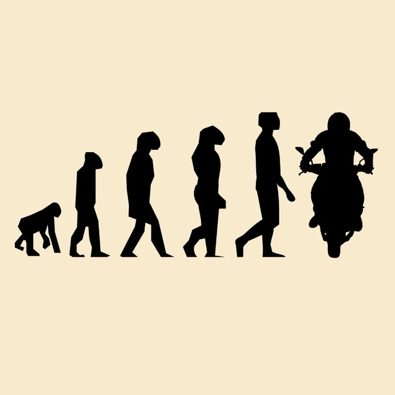 Motorrad-Evolution