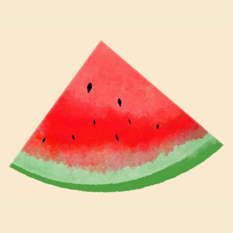 Pastèques aquarelle