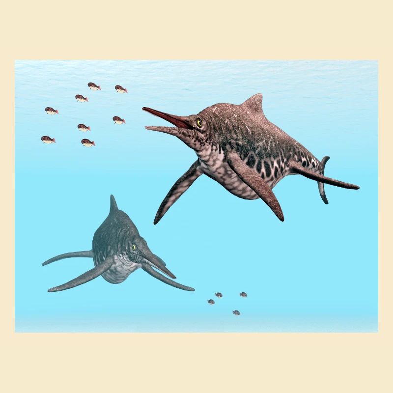 Ichthyosaurier Shonisaurus