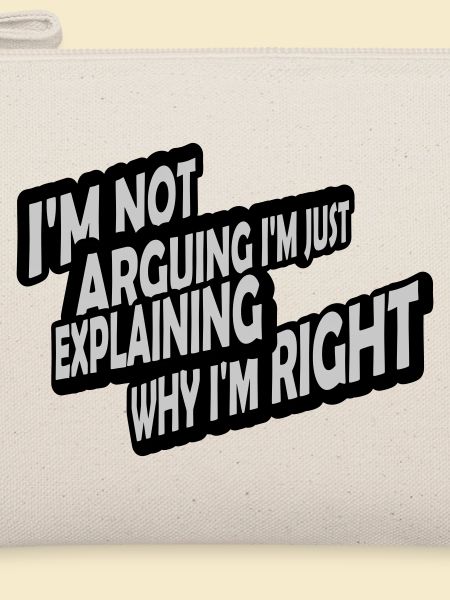 I m not arguing