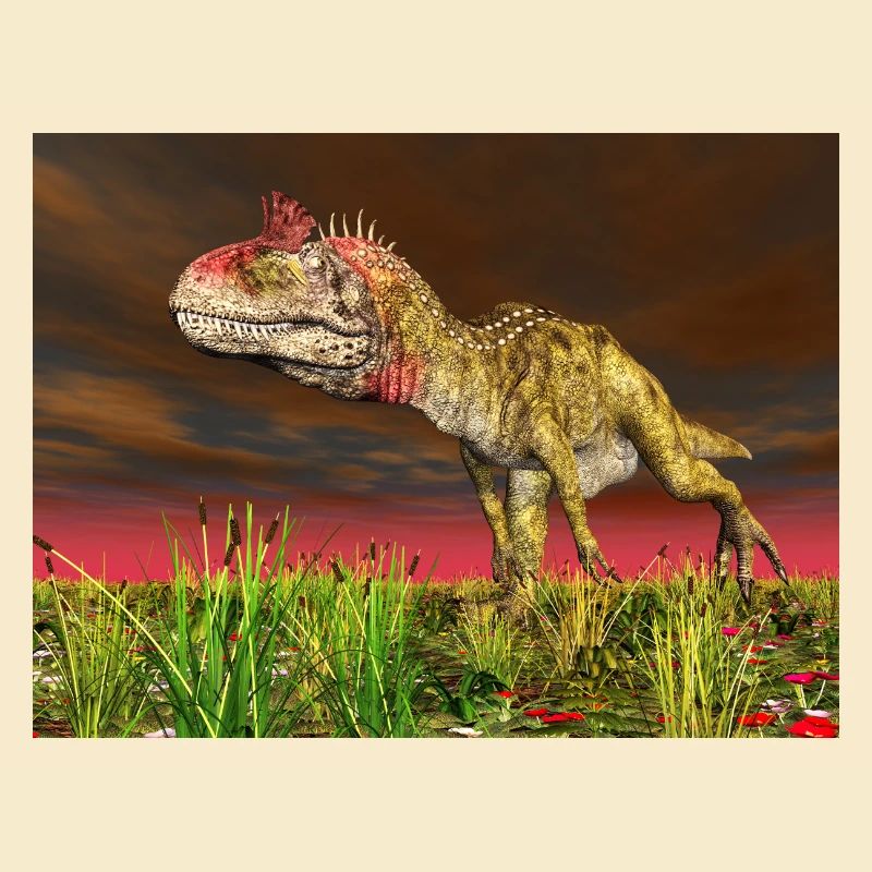 Dinosaur Cryolophosaurus
