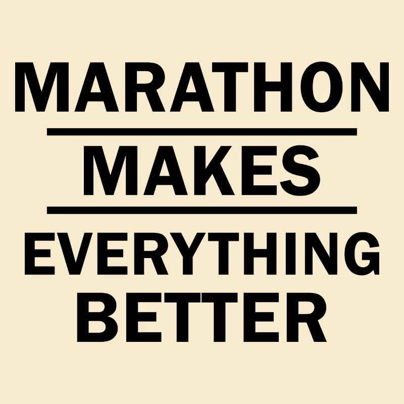 Course de marathon