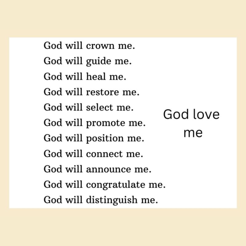 God