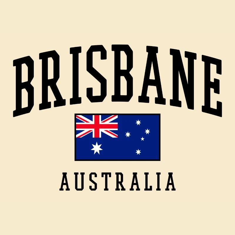 Brisbane - Australien Flagge