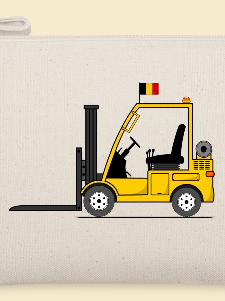 Stapler Belgien Flagge
