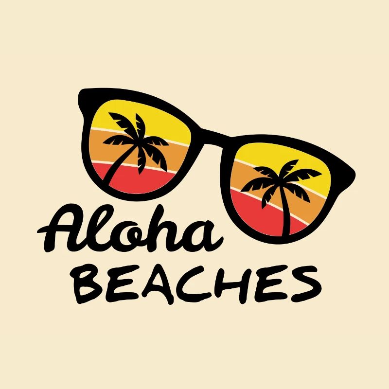 Sonnenbrille Aloha beaches