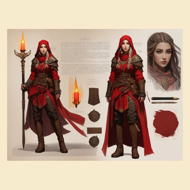 Rotkäppchen-Mädchen