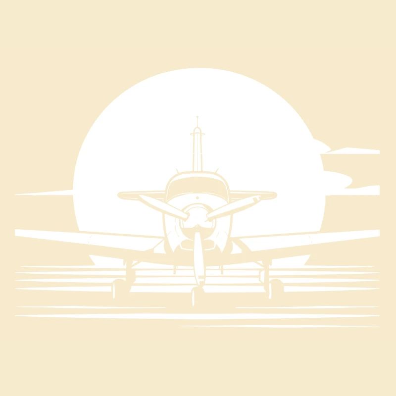 Flugzeug Skizze