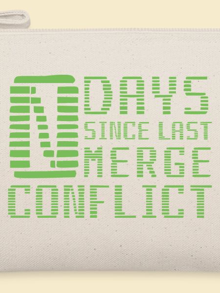 Merge Conflict Software Developer Entwickler Geek