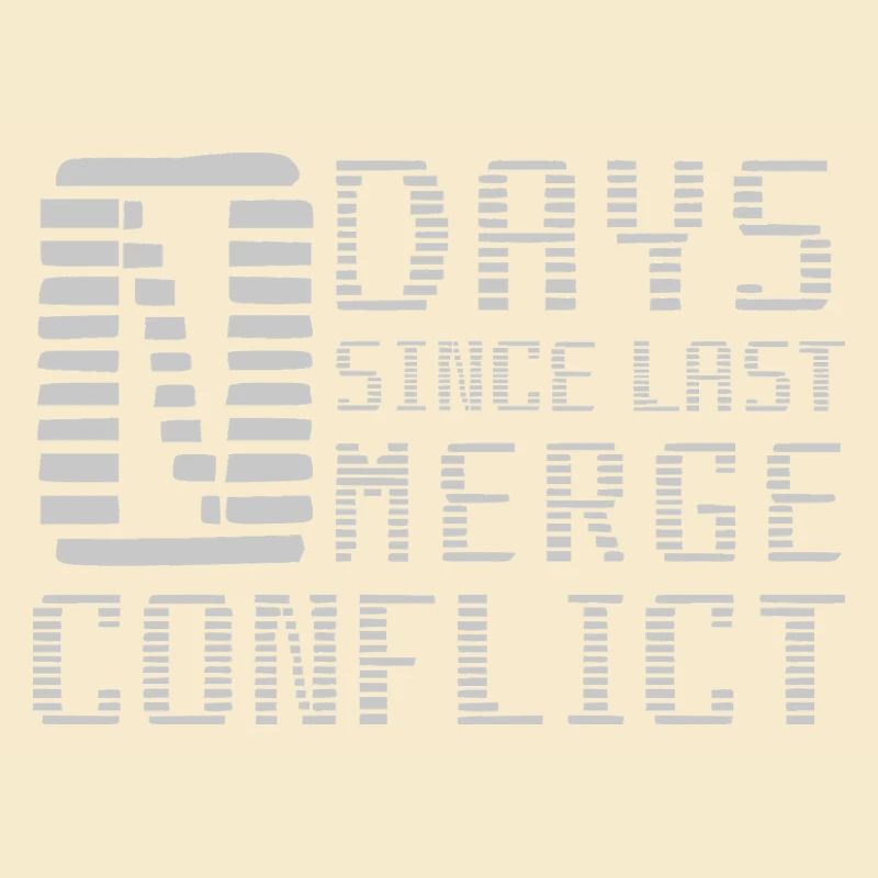 Merge Conflict Software Developer Developer geek