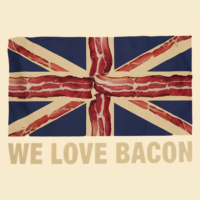 Nous aimons le bacon UK Mème