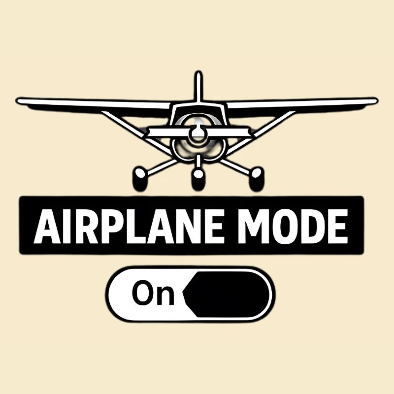 Flugmodus An Airplane Mode On Pilot