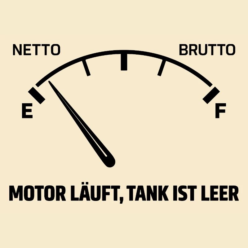 Engine runs tank empty